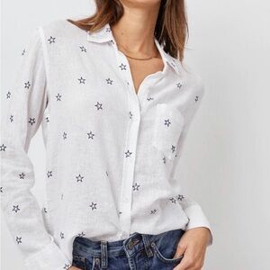 Rails Linen blend shirt large